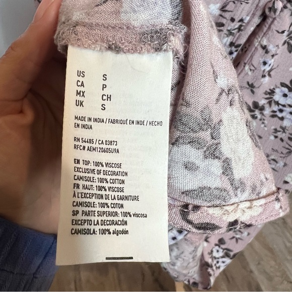 NWOT AMERICAN EAGLE Floral Maxi Dress. Size Small - Picture 15 of 15